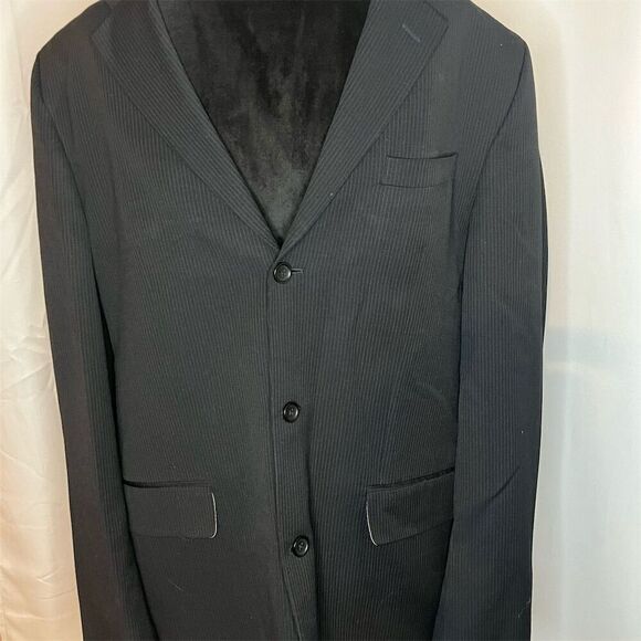 Banana Republic Men's Gray Wool Blazer 44L Classic Fit Business - Picture 1 of 7
